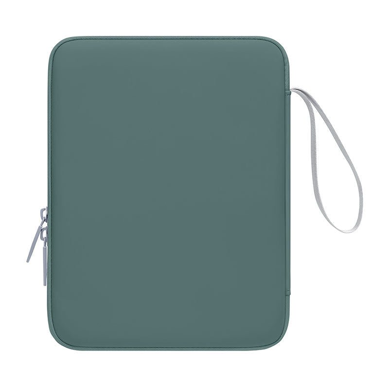 Tannero 12.9 - Inch Waterproof Tablet Sleeve Case, PU Leather, Compatible with iPad / Samsung / Realme / OnePlus (Green)