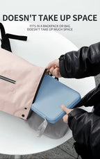 Tannero 12.9 - Inch Waterproof Tablet Sleeve Case, PU Leather, Compatible with iPad / Samsung / Realme / OnePlus (Blue)